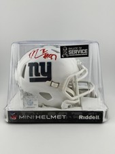 Usado, Mini capacete Dexter Lawrence assinado Giants saudação ao serviço velocidade (Beckett) comprar usado Usado, Mini capacete Dexter Lawrence assinado Giants saudação ao serviço velocidade (Beckett) comprar usado  Enviando para Brazil