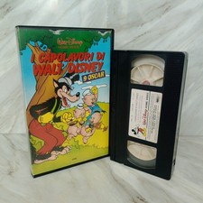 Vhs capolavori walt usato  Arezzo