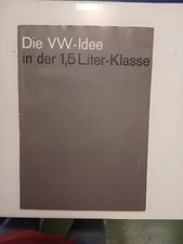 Prospekt typ 1500 gebraucht kaufen  Norderstedt