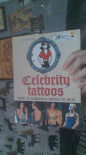 Celebrity tattoos temp for sale  Cartwright