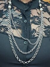 Collana con catenine usato  Torino