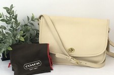 Bolsa tiracolo vintage COACH City couro osso ombro 9790 comprar usado  Enviando para Brazil