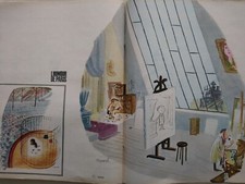 Dessin original vintage d'occasion  Lyon VII