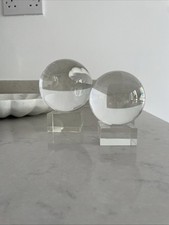 Glass orbs 10cm for sale  SALE