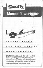 Scotty manual downrigger for sale  Castro Valley