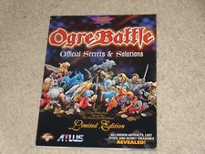 Ótimo estado! Ogre Battle Edição Limitada Guia de Estratégia Playstation 1 PS1 RARO comprar usado  Enviando para Brazil
