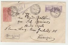 Storia postale 1924 usato  Lecco