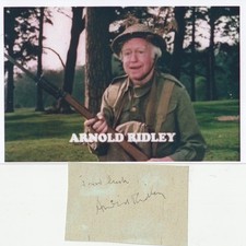 dads army autographs for sale  KNUTSFORD