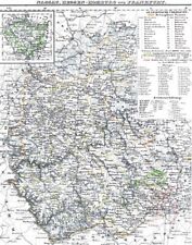 Landkarte hessen nassau gebraucht kaufen  Nienstädt