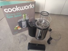 Cookworks spin juicer for sale  BRADFORD