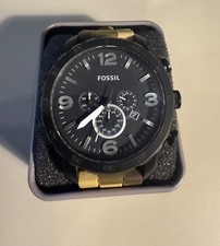 Fossil chronograph date for sale  FAREHAM