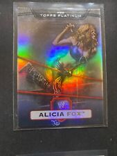 Cartão de luta livre Alicia Fox - 2010 WWE Topps "Rainbow Platinum" #125 comprar usado  Enviando para Brazil