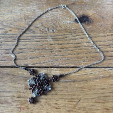 Sterling silver garnet for sale  STOCKTON-ON-TEES