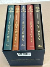 Usado, Conjunto de 5 caixas de capa dura da série Percy Jackson & the Olympians por Rick Riordan comprar usado  Enviando para Brazil
