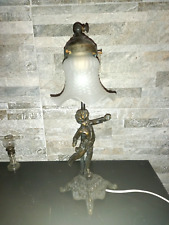 Lampada tavolo ottone usato  Torino