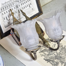 Paar wandappliken messing gebraucht kaufen  Aglasterhausen