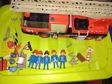 Playmobil feuerwehr leiterwage gebraucht kaufen  Lübeck