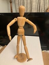 Wooden jointed poseable for sale  UK