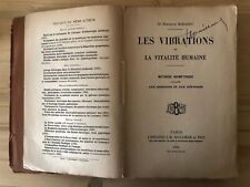 Hippolyte baraduc vibrations d'occasion  Saint-Thibéry