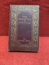 Reporter edgar wallace for sale  MARKET RASEN