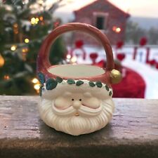 Vintage earthenware santa for sale  Rembert