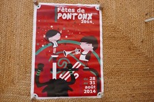Affiche ancienne original d'occasion  Biganos