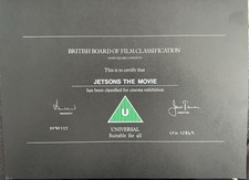 Jetsons movie bbfc for sale  BLACKPOOL