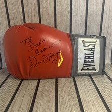 Usado, Luva de boxe assinada David Haye mão esquerda Everlast 14 oz comprar usado  Enviando para Brazil