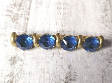 Vintage brosche blaue gebraucht kaufen  Bochum