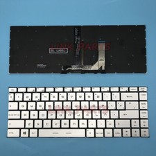 Klawiatura hiszpańska do MSI PS63 MS-16S1 PS63 nowoczesna 8RD 8SC 8M 8RC srebrna podświetlana na sprzedaż  Wysyłka do Poland