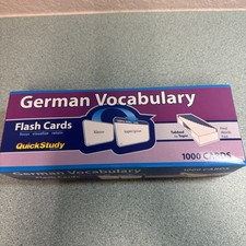 German vocabulary flash for sale  Moreno Valley