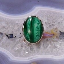 Malachit ring 925er gebraucht kaufen  Berlin