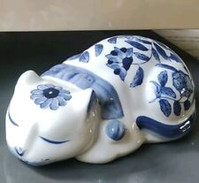 Sculpture chat endormi d'occasion  Habsheim