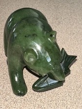 Carved dark green for sale  Orangeville