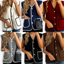 Gilet bouclé poches d'occasion  Bordeaux-