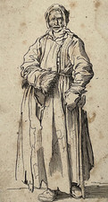 Femme borgne gravure d'occasion  Pluvigner