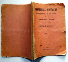 Cavalleria rusticana melodramm usato  Gioia del Colle