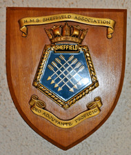 Hms sheffield association for sale  WISBECH