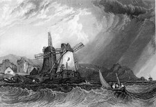 Bretagne windmills near d'occasion  Expédié en Belgium