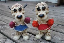 Par de cofrinho vintage Creative Manufacturing Inc. para cães líderes de torcida comprar usado  Enviando para Brazil