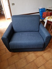 Poltrona letto come usato  Crema