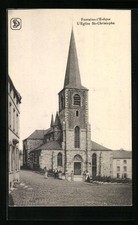 Old postcard fontaine d'occasion  Expédié en Belgium
