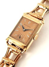 Usado, Vintage Bulova President 14k Rose Gold GF Relógio Social Masculino 21J 7AP 1942 comprar usado  Enviando para Brazil