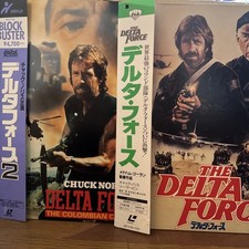 Usado, Delta Force 1&2 Japan Laserdisc Chuck Norris comprar usado  Enviando para Brazil