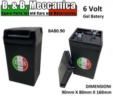 batteria 6 volt gel usato  Gambettola