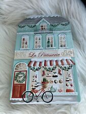 Patisserie christmas tin for sale  HOLMFIRTH