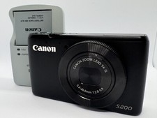 [MINT+5] Kompaktowy aparat cyfrowy Canon PowerShot S200 10,0MP czarny z Japonii na sprzedaż  Wysyłka do Poland