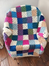 Handmade granny square for sale  BRADFORD