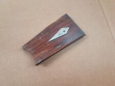 70's UNIVOX VIOLINO BAIXO TAIL PIECE INSERÇÃO DE JACARANDÁ comprar usado  Enviando para Brazil