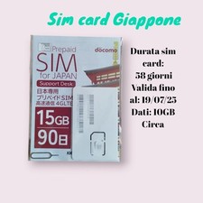 Sim card giappone usato  Bologna